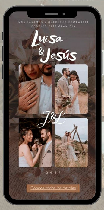 Invitación Digital Boda